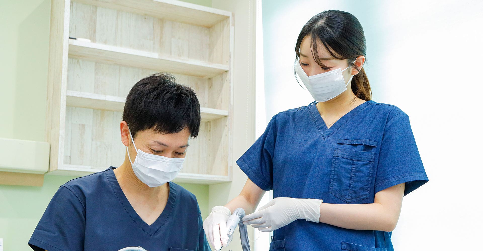 処置の様子